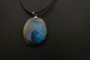 Collier en Labradorite ovale